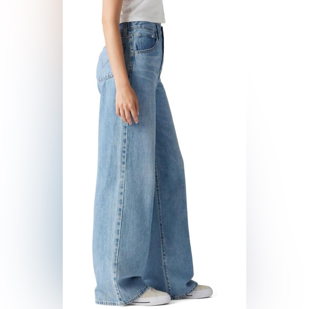 NEXTrys Adapther Classic Blue Wide-Leg Women Jeans